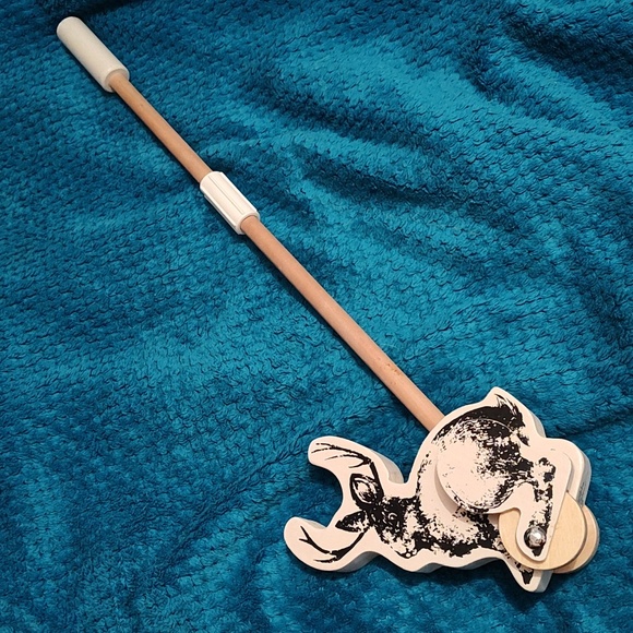 Jackalope Wooden Push 'n' Pull Walking Toy - Picture 3 of 4